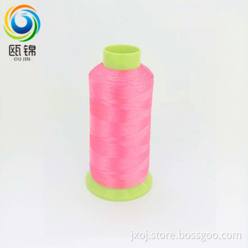 polyester embroidery thread 150d/3 dope dyed thread high speed embroidery machine viscose thread